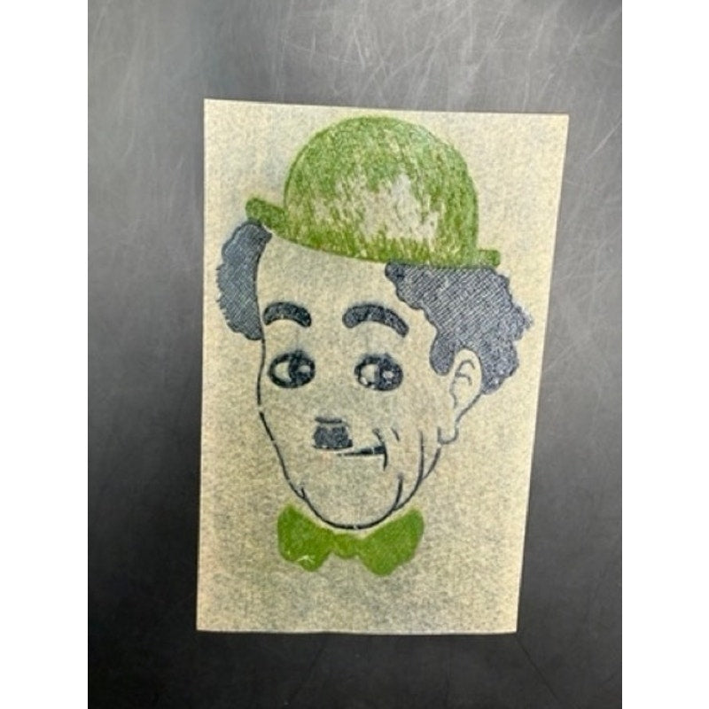 SUPER RARE 1934 Charlie Chaplin Transfer Comic Bubble Gum, Little Tramp, The Kid, Gold Rush, City Lights, Modern Times, The Great Dictator