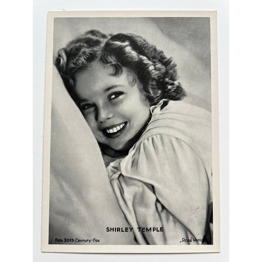 3 Rare Ross Verlag 1930's Shirley Temple Real Photographs 5x7 Little Colonel, Little Princess, Good Ship Lollipop, Heidi Curly Top Hollywood