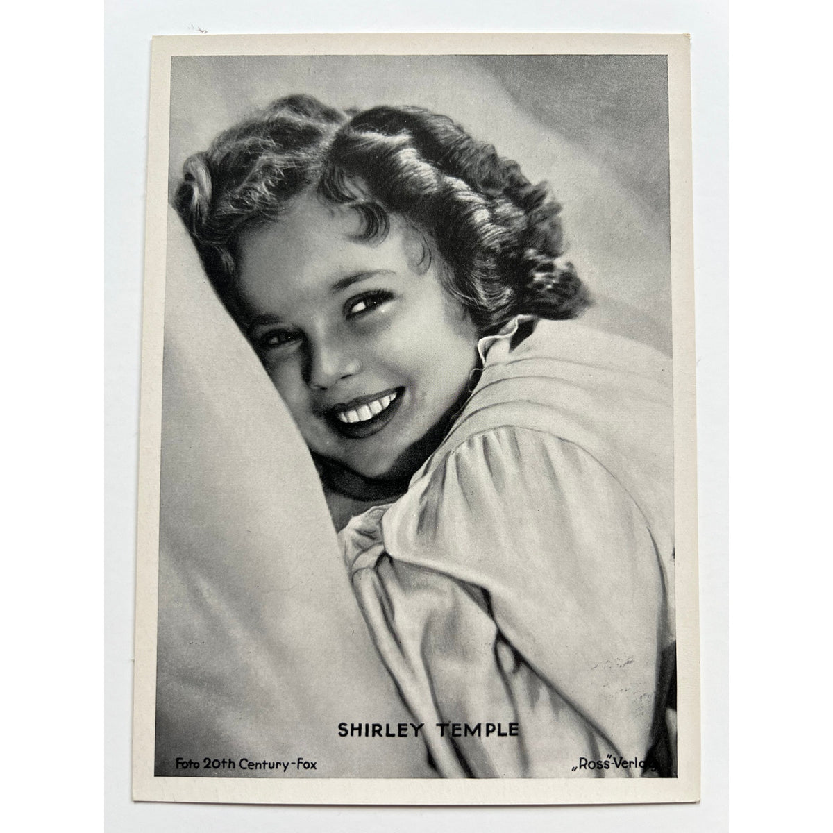 3 Rare Ross Verlag 1930's Shirley Temple Real Photographs 5x7 Little Colonel, Little Princess, Good Ship Lollipop, Heidi Curly Top Hollywood