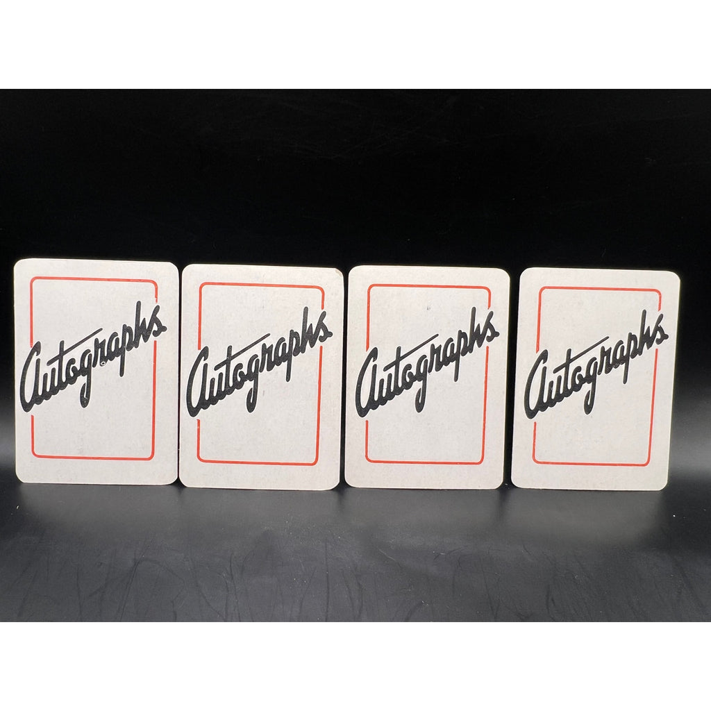 1945 Leister Autograph Game Clark Gable, Gary Cooper, Roy Rogers Gene Autry