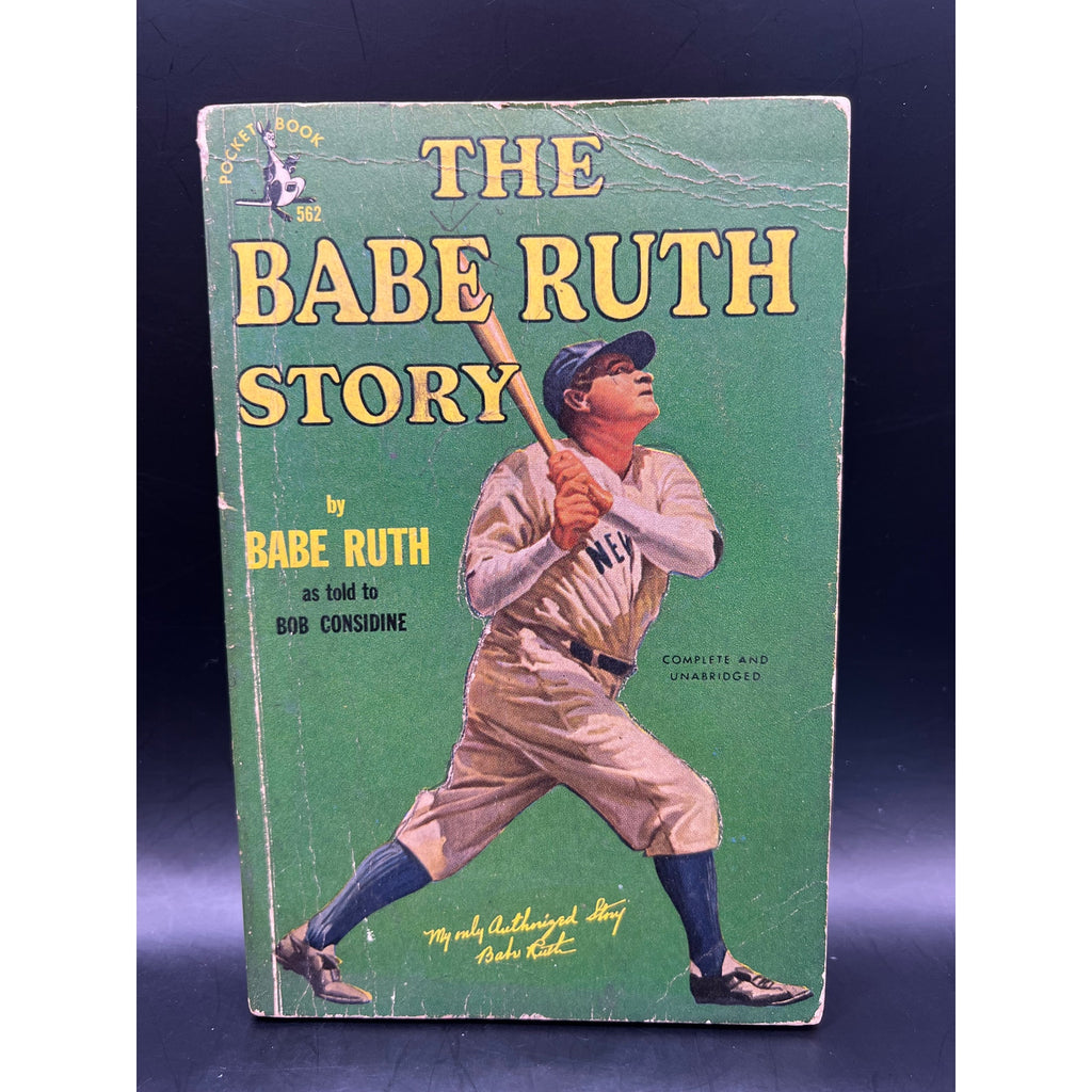 1948 The Babe Ruth Story 1st Printing Bambino, Sultan of Swat, New York Yankees, Brooklyn Dodgers, Boston Braves, Boston Red Sox, MLB HOF