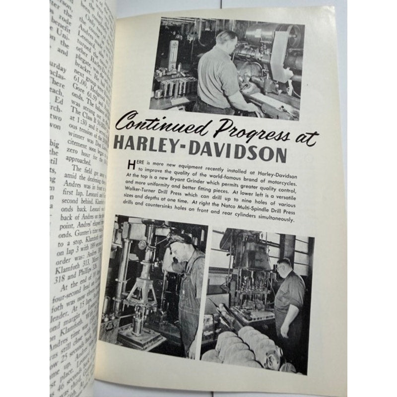3 Rare 1956 The Enthusiast Motorcycle Magazines Aug-Oct Harley Davidson Cycles