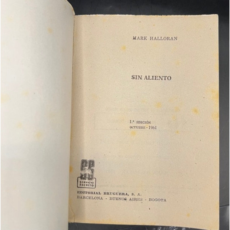 Spanish 1961 Jayne Mansfield Cary Grant Book Ad Kiss Them For Me Sin Aliento