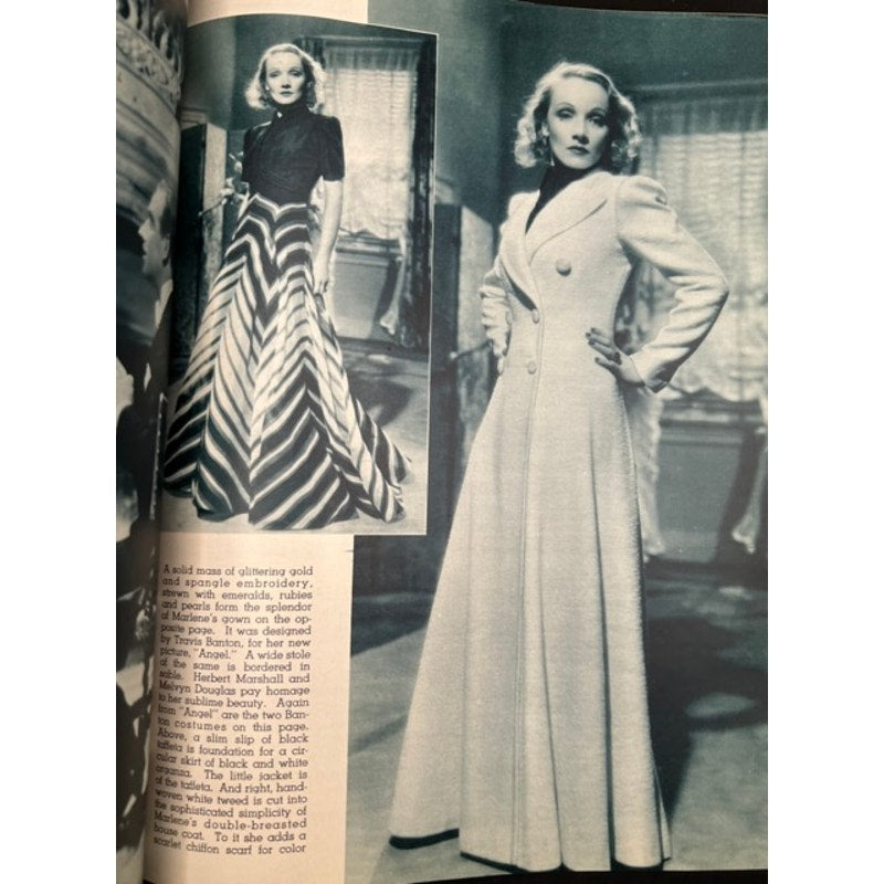 1937 Photoplay Claudette Colbert Magazine Hollywood Jean Harlow Clark Gable