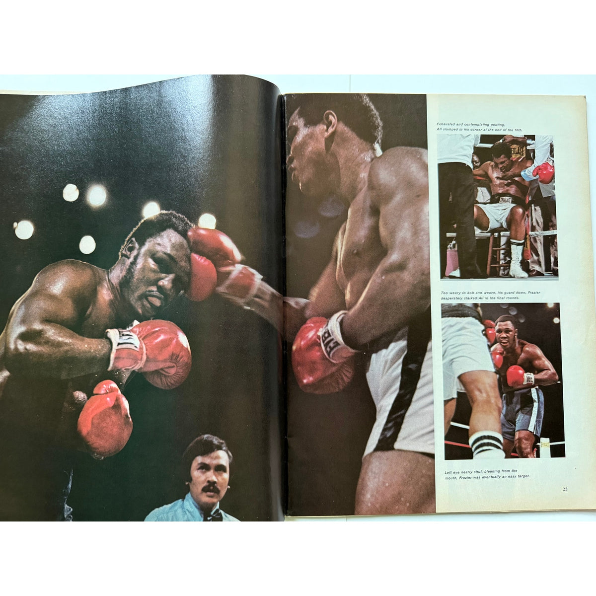 1975 Sports Illustrated Muhammad Ali Magazine Joe Frazier, Heavyweight Champion of the World, Thrilla in Manila