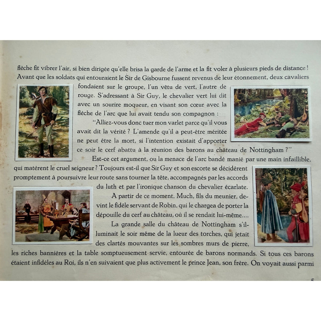 RARE Complete 1939 Chobisco Adventures of Robin Hood Errol Flynn, 100 Cards, Les Aventures de Robin des Bois, Warner Brothers