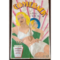 UBER RARE 1970's 1980's Bali Underwear Jean Harlow Trade Promotional Poster! Dinner at Eight, Riff Raff, Saratoga, Red Dust