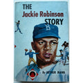 Clean 1963 The Jackie Robinson Story Hardback Book Brooklyn Dodgers, Arthur Mann, UCLA Bruins, Montreal Royals, HOF, Baseball Library