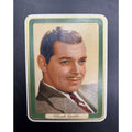 1937 Garbaty Clark Gable Film Lieblinge Card #131 Gone With the Wind, Misfits, Hollywood, Mutiny on the Bounty, It Happened One Night