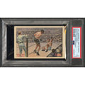 1927 German Werner & Mertz Erdal Jack Dempsey and Gene Tunney PSA 3 Boxing Series 8 Red Text Front Manassa Mauler Fighting Marine