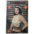 RARE 1946 French Rita Hayworth Magazine Oversized Cinemonde Gilda, Hollywood, Blood and Sand, Carmen Cansino, Strawberry Blonde