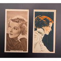 1934 Katherine Hepburn Tobacco Cards Godfrey Phillips UK Tobacco Little Women, On Golden Pond, The Philadelphia Story, Lion in the Winter