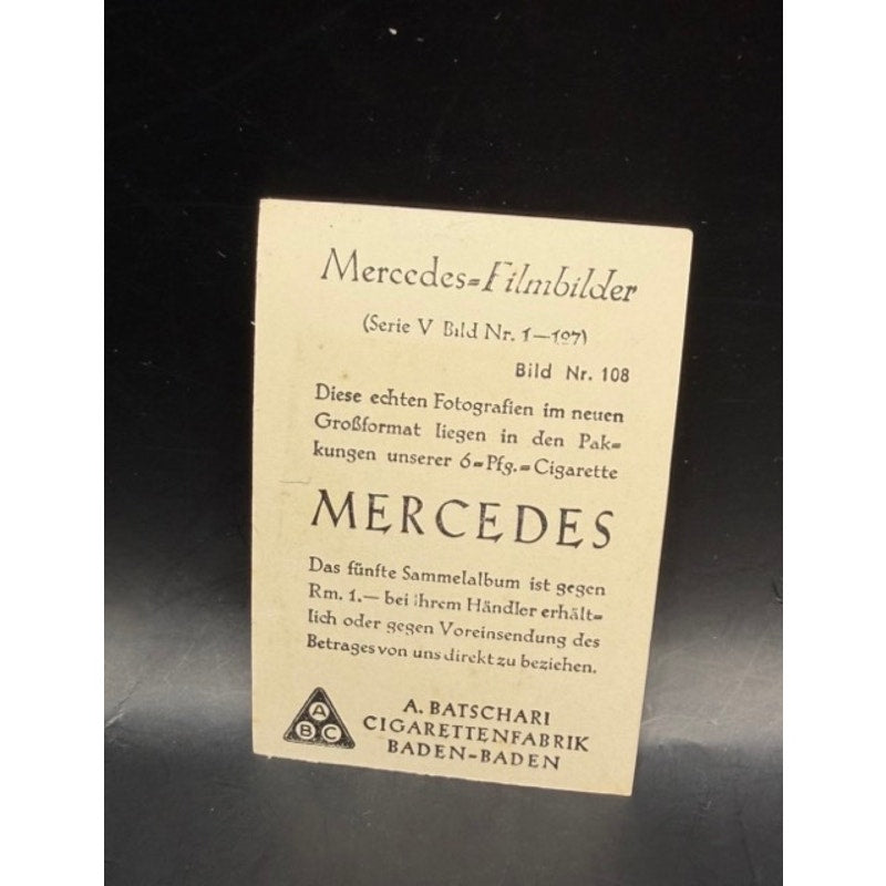 RARE 1931 Mercedes Filmbilder Laurel and Hardy Card Hollywood Ross Pardon Us, Babes in Toyland, Fine Mess, Beau Hunks, Way Out West