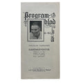 RARE Swedish 1920 Douglas Fairbanks Program from 1918 Bound in Morocco Hollywood, Thief of Bagdad, Three Musketeers, Iron Mask, Black Pirate
