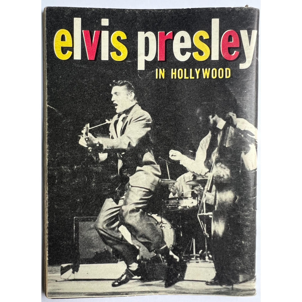 Original 1956 Movieland Elvis in Hollywood Magazine Elvis Presley, King of Rock n Roll, Graceland, Hound Dog, TCB, EP, Jailhouse Rock