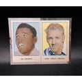RARE 1957 Swedish Rekord Journal Sugar Ray Robinson Boxing Card Carlsson Champ