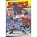 RARE 1948 Swedish Rekord Journal Sugar Ray Robinson Magazine Rookie Cover Boxing