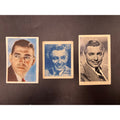 3 RARE 1930s 1940s Clark Gable Cards Gone with the Wind, Misfits, Saratoga, Mutiny on the Bounty, Happened One Night