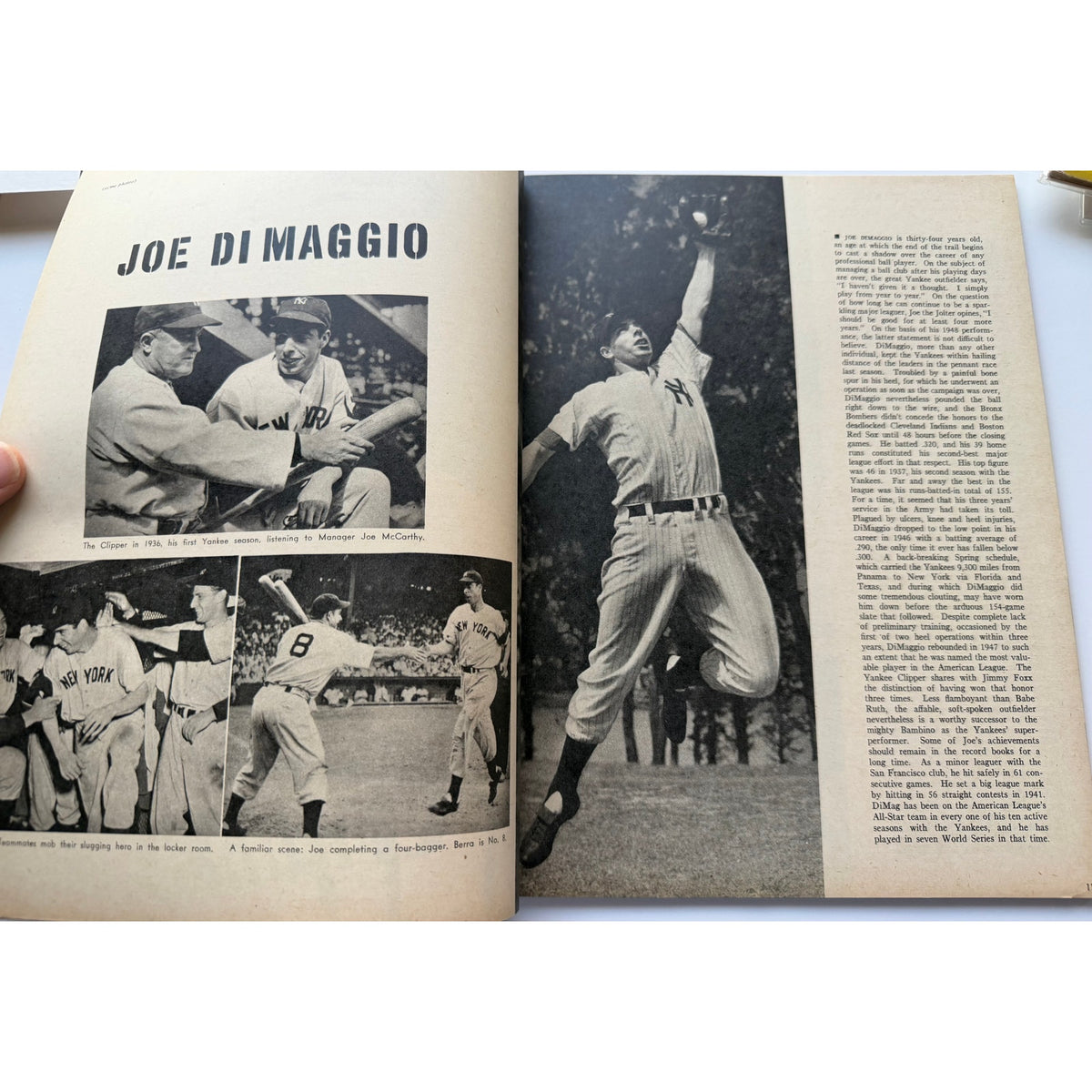 1949 Stan Musial Autographed Magazine Baseball Stars JSA Musial Rookie High End, St. Louis Cardinals, Stan the Man, HOF, MLB