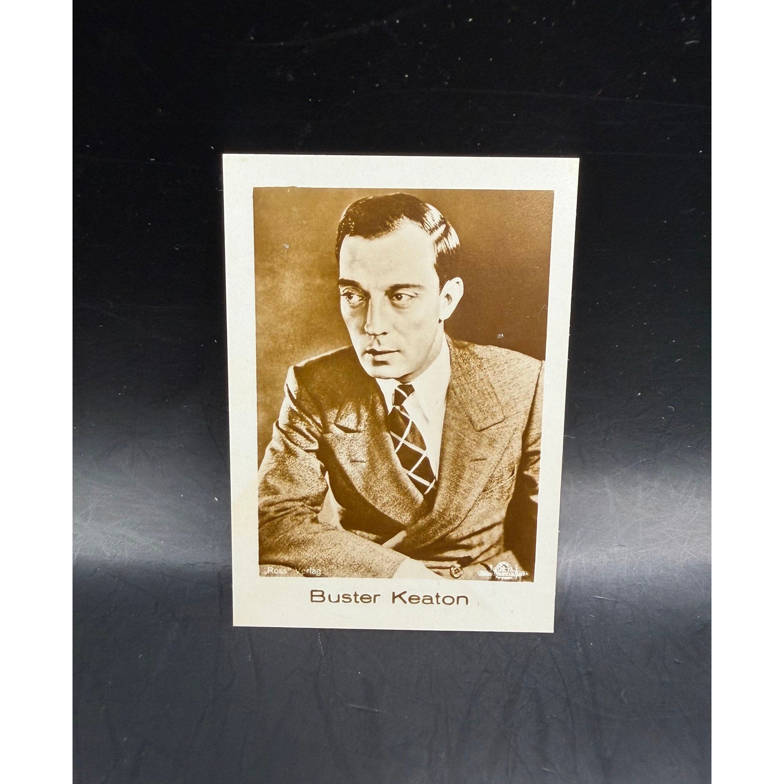 RARE 1920s Hansom Filmbilder Jazmatzi Buster Keaton Card, The General, College, Twilight Zone, Sunset Boulevard, Limelight, Sherlock Jr