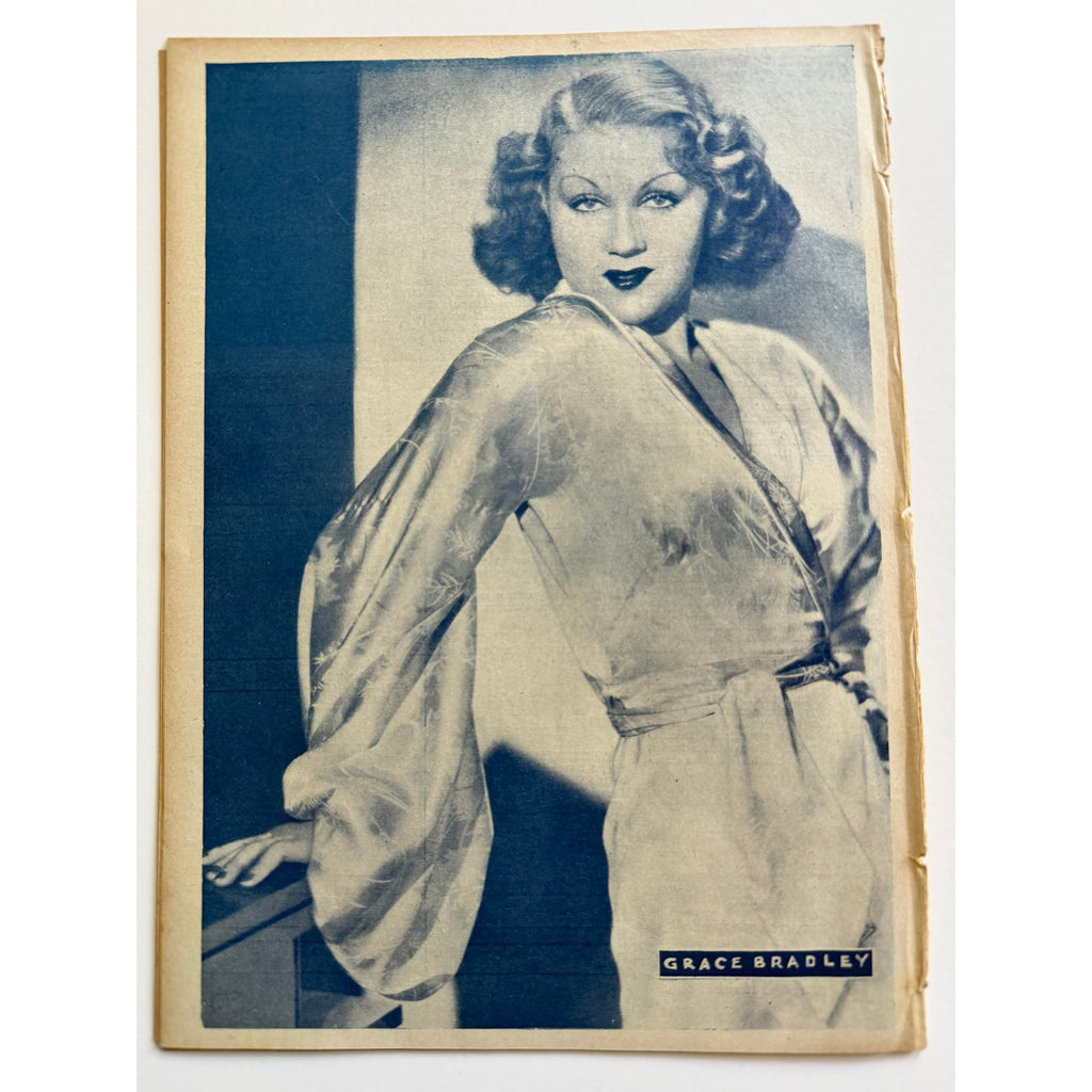 Gorgeous 1934 Portuguese Anna May Wong Magazine Shanghai Express, Piccadilly, Toll of the Sea, Daughter of the Dragon, Hollywood