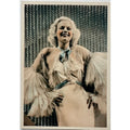 RARE 1930s Jean Harlow Post Card De Reszke, Godfrey Phillips 16 Platinum Blonde, Dinner at Eight, Public Enemy, Saratoga, Red Dust