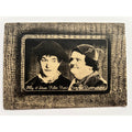 RARE Film Fun 1934 Laurel and Hardy Paper Wallet Jimmy Durante, Joe E Brown Wheeler & Woolsey, Babes in Toyland, Bonnie Scotland