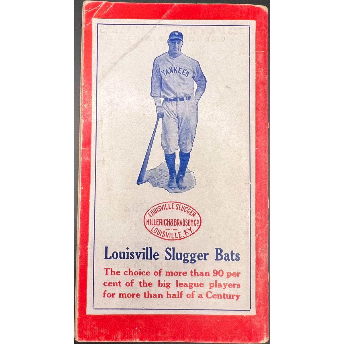 1935 Sporting News Record Book Dizzy Dean Lou Gehrig St. Louis Cardinals New York Yankees Baseball Magazine