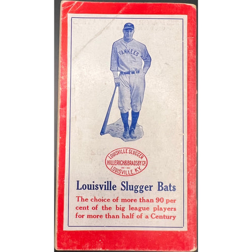 1935 Sporting News Record Book Dizzy Dean Lou Gehrig St. Louis Cardinals New York Yankees Baseball Magazine