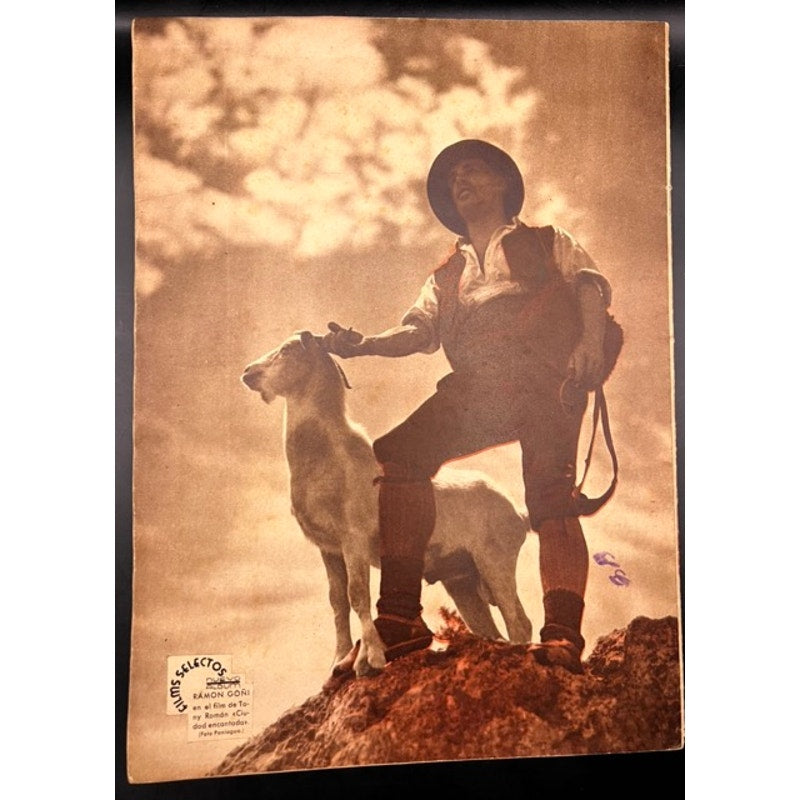 1935 Spanish Films Selecto Shirley Temple Magazine Hollywood Gable, Astaire, Heidi, Little Princess, Curly Top, Little Colonel