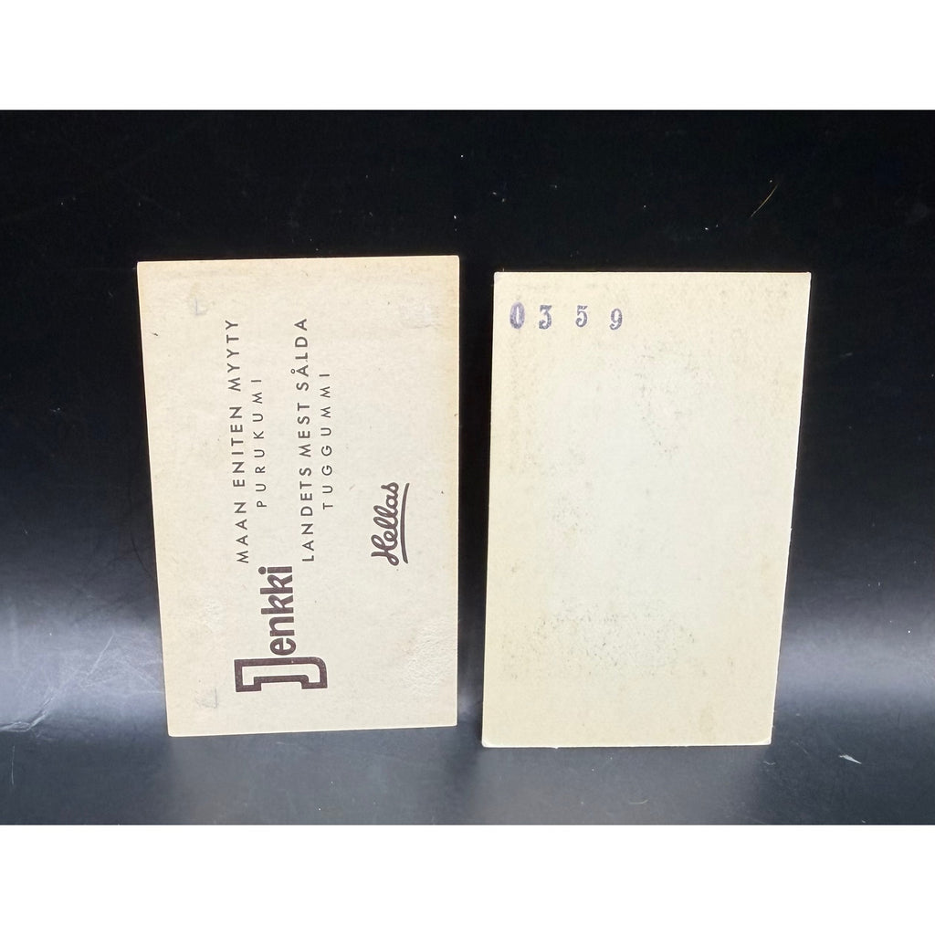 1960s Dutch Nat King Cole Cards Unforgettable, Sentimental Reasons, Smile