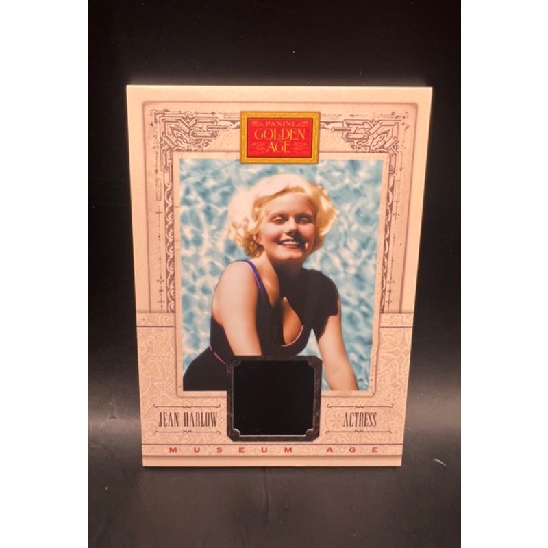 2013 Panini Golden Age Jean Harlow Relic Swatch Dinner at Eight, Public Enemy, Red Headed Woman, Platinum Blonde, Hollywood