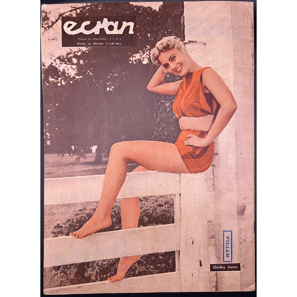 RARE Chile 1959 Ecran Elvis Presley Magazine King Rockabilly Jailhouse Rock TCB King Creole