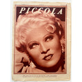 Gorgeous Italian 1936 Barbara Stanwyck Mae West Magazine My Little Chickadee, Double Indemity, Klondike Annie, Hollywood, Baby Face
