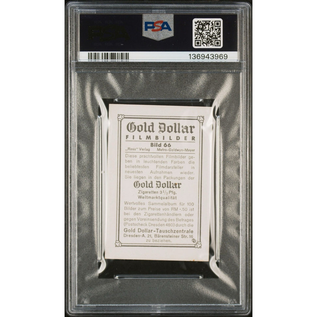 RARE 1935 Gold Dollar Clark Gable Card PSA 7 Gone with the Wind, Misfits, Only 5 Graded! Mutiny on the Bounty, China Seas, Saratoga