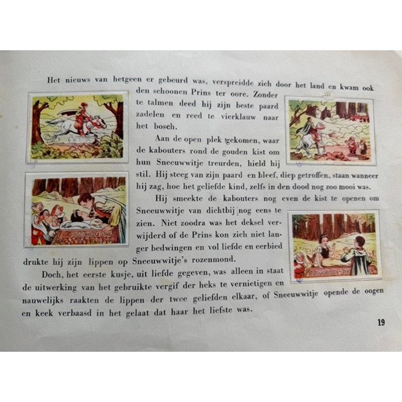 Complete 1938 Disney De Beukelaer Snow White & Seven Dwarfs Cards Walt Disney