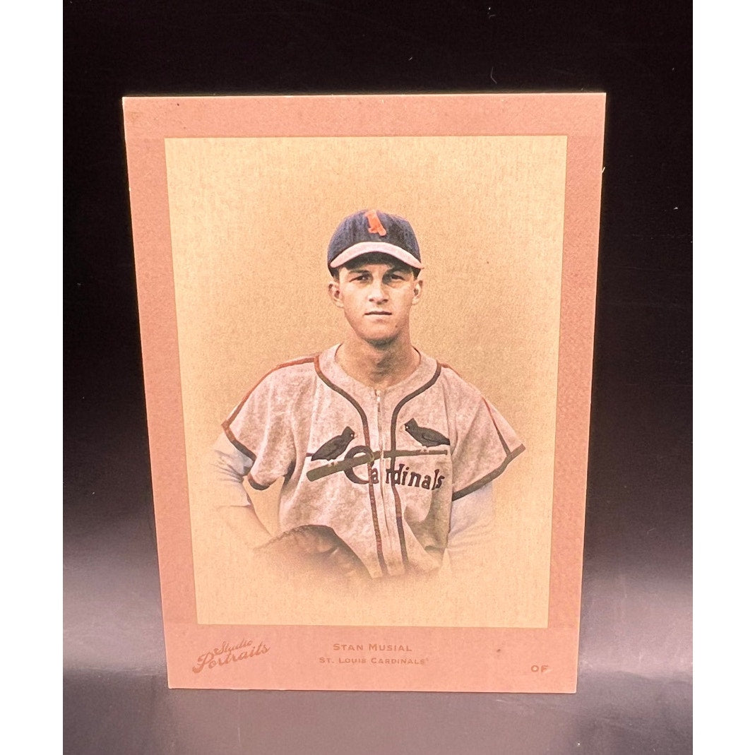 2005 Donruss Zenith Stan Musial St. Louis Cardinals Stan the Man Baseball 5/45, World Series Champion, HOF, MVP
