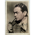 Authentic Edward G Robinson Signed Autograph 5x7 Photo, Little Caesar, Hollywood, Ten Commandments, Double Indemnity