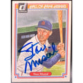 1983 Donruss Stan Musial Autographed Baseball Card Stan the Man Cardinals, MLB, St. Louis Cardinals