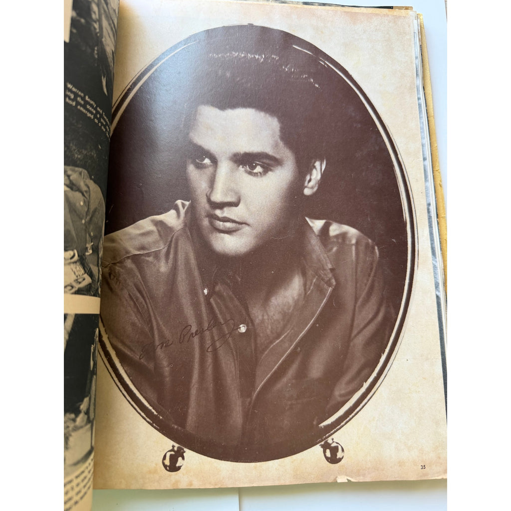 Original 50's 60's Elvis Presley Scrapbook Real Photos, Clippings The King, TCB, Graceland, King Creole, Jailhouse Rock, Love me Tender