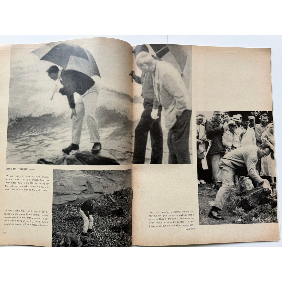 1965 Golf Sports Illustrated Arnold Palmer Magazine, Masters, PGA, Golf Magazine