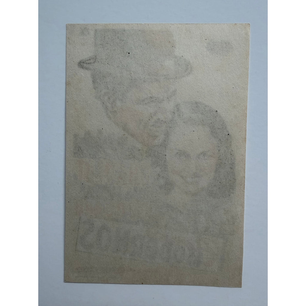 Rare Spanish Charlie Chaplin Movie Herald Handbill, Paulette Goddard, Modern Times, City Lights, Gold Rush, The Kid, A Dogs Life