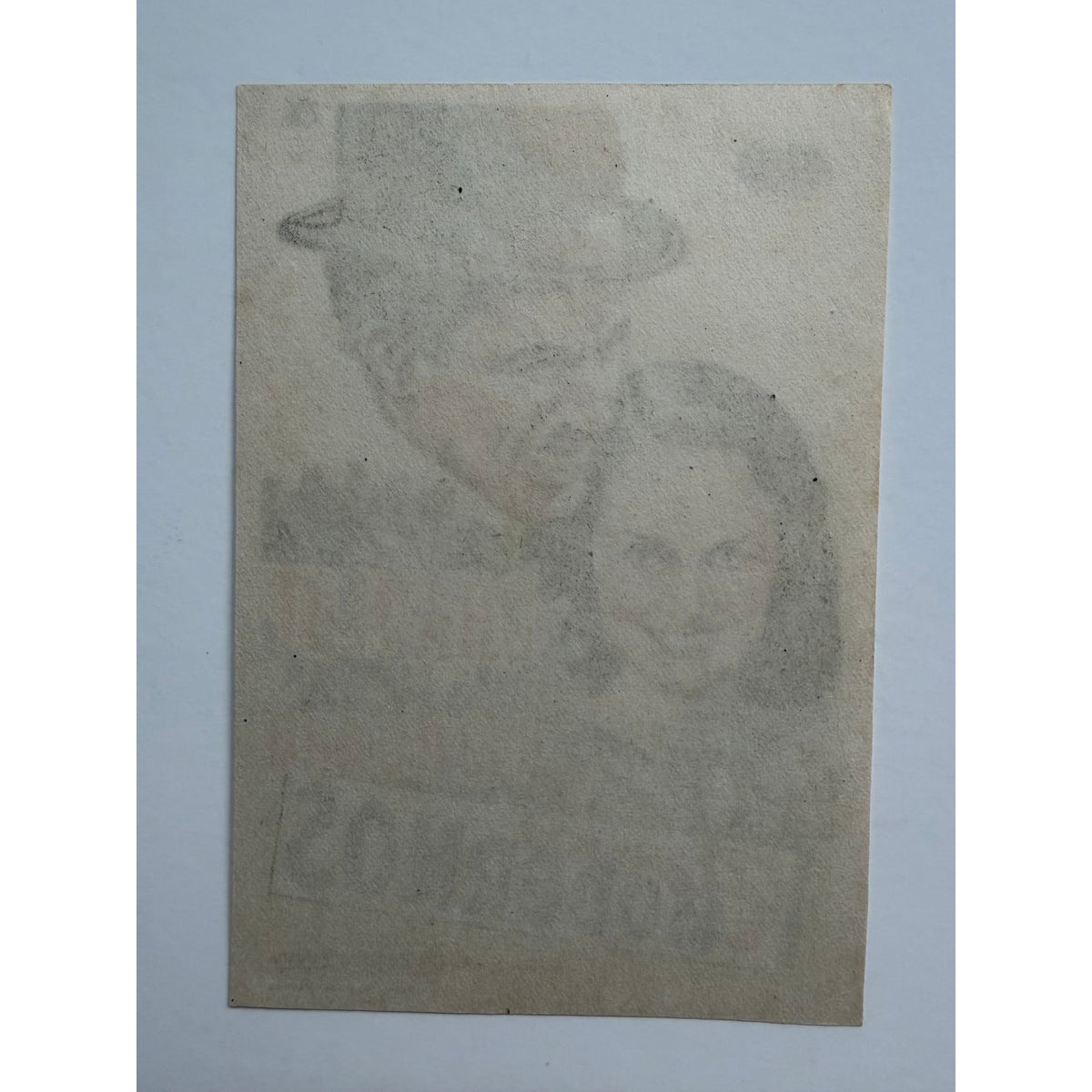 Rare Spanish Charlie Chaplin Movie Herald Handbill, Paulette Goddard, Modern Times, City Lights, Gold Rush, The Kid, A Dogs Life
