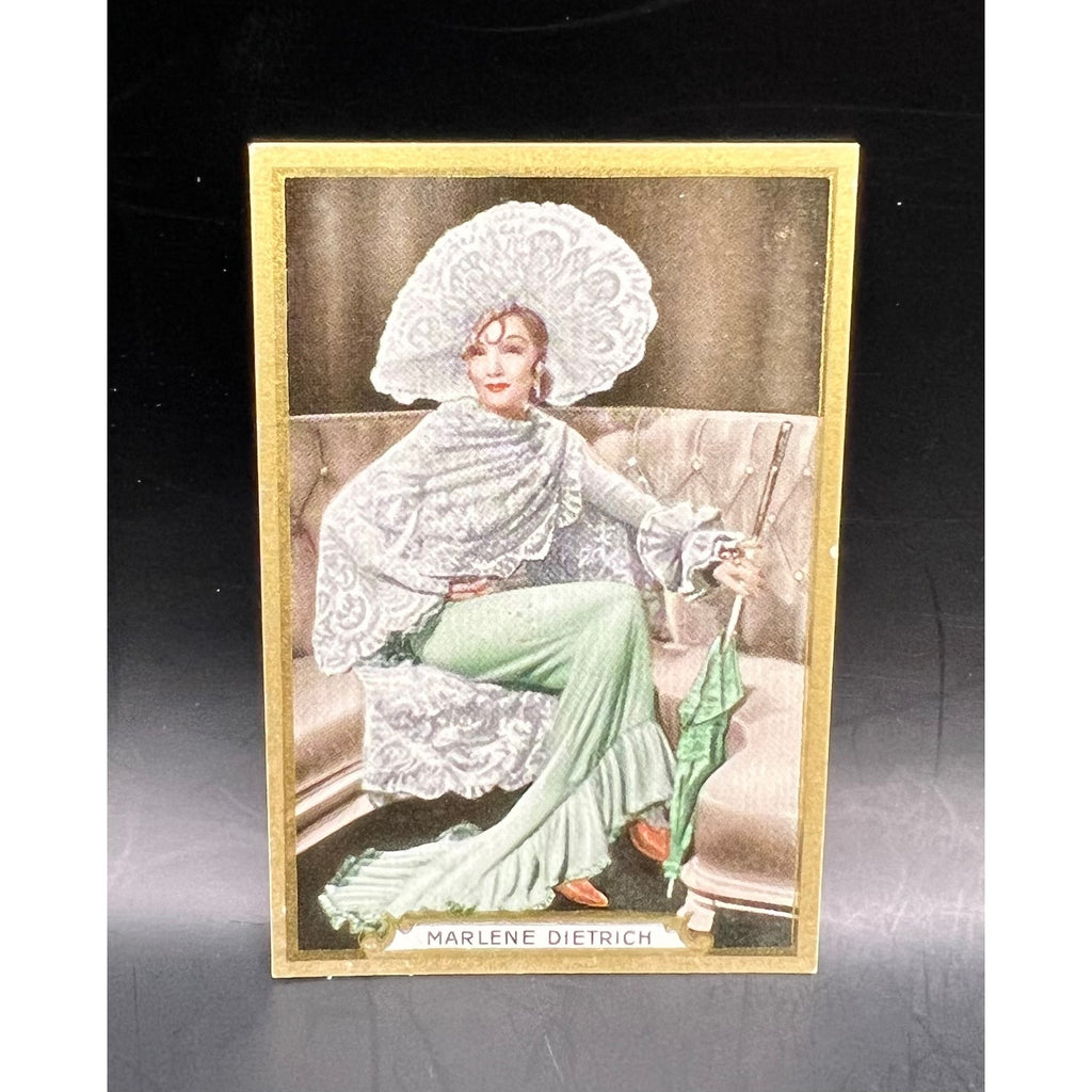 RARE 1935 Gold Dollar Filmbilder Marlene Dietrich Card Blue Angel, Venus Blonde