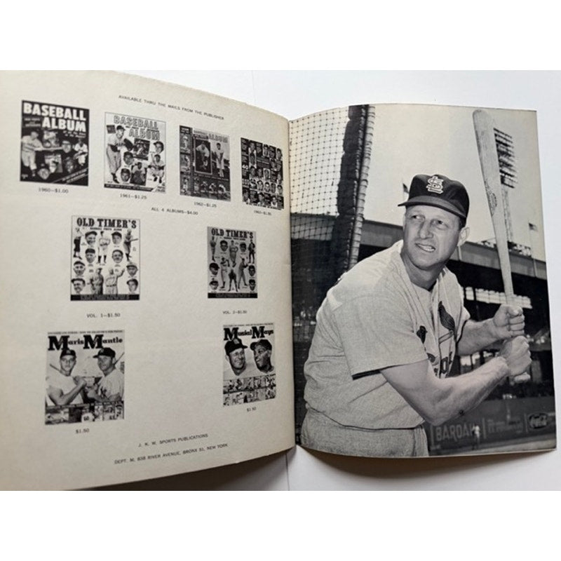 1963 Willie Mays Stan Musial Magazine St. Louis Cardinals, San Francisco Giants, New York Giants, Say Hey Kid, Stan the Man Baseball MLB HOF