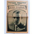 RARE 1925 Cobra Screen Scrapbook, Palace Theater, Cobra Movie Advertisement, The Sheik, Blood and Sand, Four Horsemen of the Apcalypse