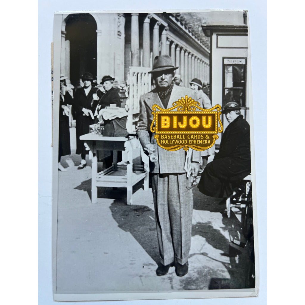 RARE Original, Candid Douglas Fairbanks Photo Thief of Bagdad, Zorro, Robin Hood, Mary Pickford, Three Musketeers, Don Q, Black Pirate