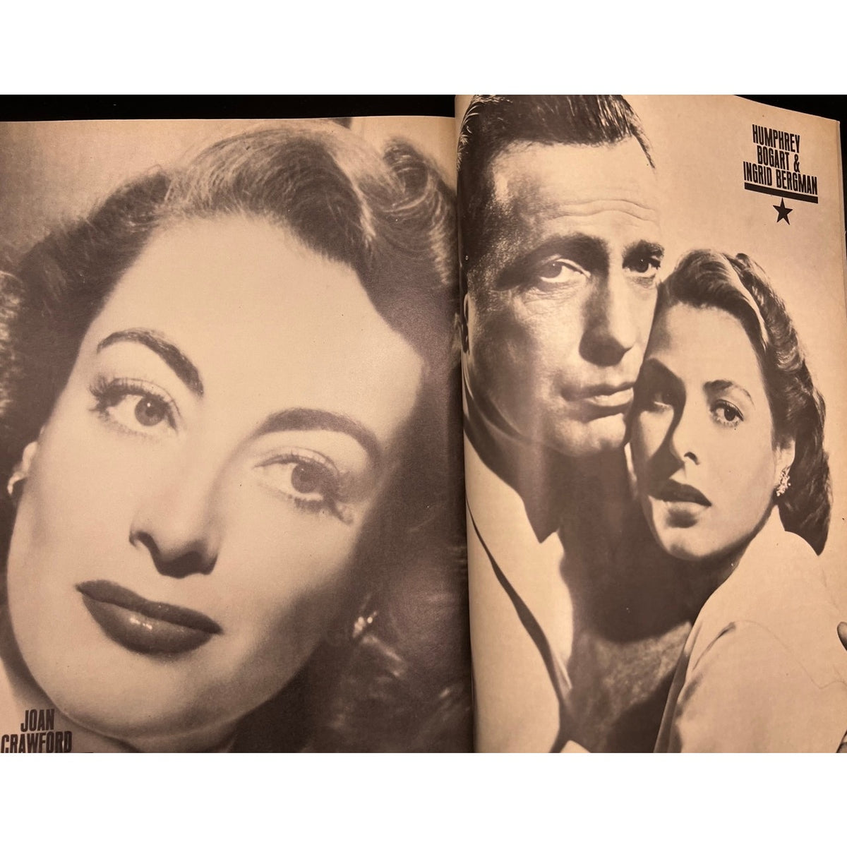 1973 Movie Classics Rudolph Valentino Magazine Marilyn Monroe, Clark Gable, Humphrey Bogart The Sheik Blood and Sand