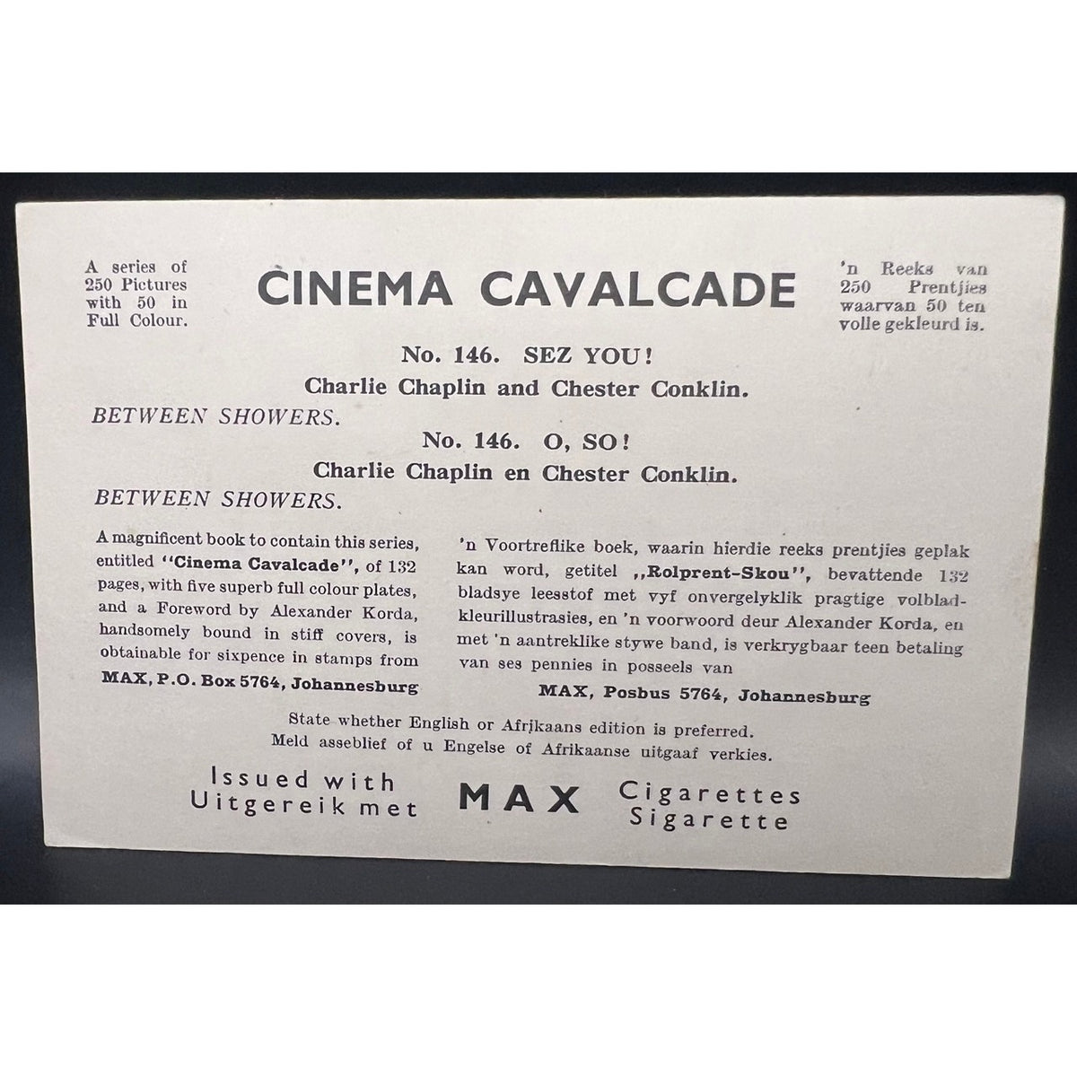 1920 Juncosa Film Stars Rudolph Valentino PSA 3 Only 1 Graded Blood and Sand Chocolate Card Sheik Rodolfo Valentino Great Lover