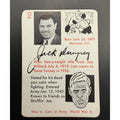 1945 Autographs1945 Autographs Game Jack Dempsey Joe Louis 1945 Leister Boxing Champ Manassa Mauler, Brown Bomber, Boxing Legends